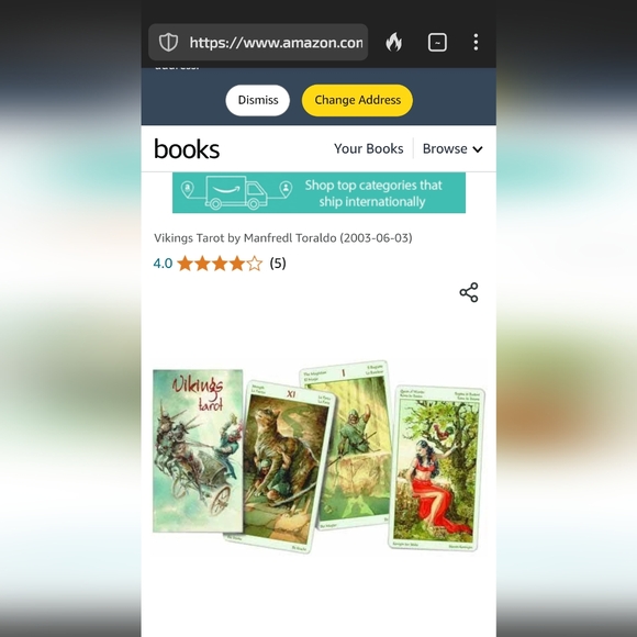 Vikings / Vikingo Tarot Deck from Lo Scarabeo. Rare and unique cards, like new - Picture 2 of 5